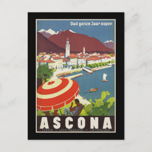 Vater ganze Jaar Oopen Ascona Postkarte