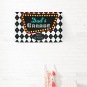 Vater-Garagen-Schild-Banner-Geschenk Banner (InSitu)