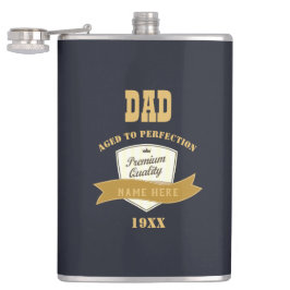 VATER - Geborenes Geburtstagsgeschenk - Volljährig Flachmann