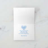 Vater Geburtstag Inspiration Internationales Herz Karte (Innenseite)