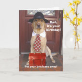 Vater Geburtstag Karte (Gelbe Blume)