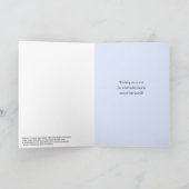 Vater Geburtstagsgalaxie Karte (Innenseite)