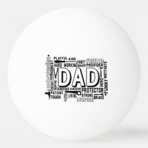 Vater Geburtstagsgeschenk Vater Vati Tag Papa Gesc Tischtennisball