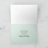 Vater Geburtstagsgrüße Karte (Innenseite)