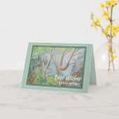 Vater Geburtstagsgrüße Karte (Gelbe Blume)