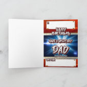 Väter Geburtstagskarte Karte (Innenseite)