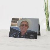 Vater Geburtstagsvorlage Karte (Rückseite)