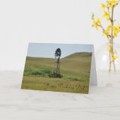 Vater Geburtstagsvorlage Karte (Gelbe Blume)