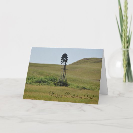 Vater Geburtstagsvorlage Karte (Vorderseite)