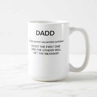 VATER GEGEN TOCHTER DATEING KAFFEETASSE