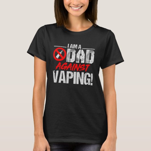 Vater gegen Vaping Vathers T-Shirt (Vorderseite)