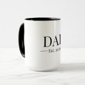 Vater gegründet 2026 tasse (Vorderseite Links)