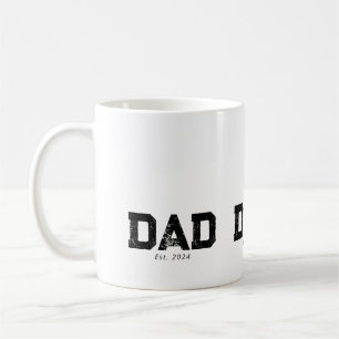 Vater gegründet neuer Vater Geschenk Kaffeetasse