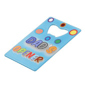 Vater, Geldbeutel Flaschenöffner (Vorderseite Schrägansicht)