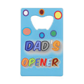 Vater, Geldbeutel Flaschenöffner (Rückseite)