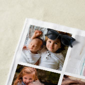 Vater Geschenk 15 FotoCollage Strandtuch (Beispiel)