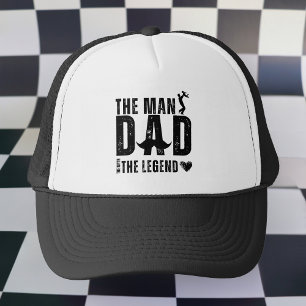 Vater Geschenk Der Mann Der Mythos Die Legende Pap Truckerkappe