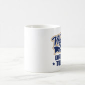 Vater Geschenk-der Tasse der Zwillings-(Welten am (Mittel)