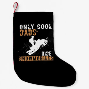 Vater-Geschenk Nur Coolen Väter Schneemobile Kleiner Weihnachtsstrumpf