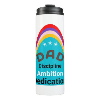 Vater Geschenk T-Shirt Thermosbecher