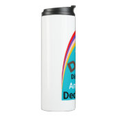 Vater Geschenk T-Shirt Thermosbecher (Nach links gedreht)