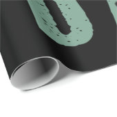 Vater-Geschenk | Welt. Am besten. Katze. Vater! Geschenkpapier (Rolleneckpunkt)