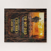 Vater Geschenke | Brief an meinen Vater Der Mann,  Puzzle (Horizontal)