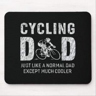 Vater-Geschenke für Vater Radfahren Coolen Vater Mousepad