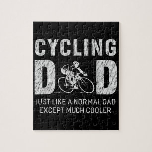 Vater-Geschenke für Vater Radfahren Coolen Vater Puzzle