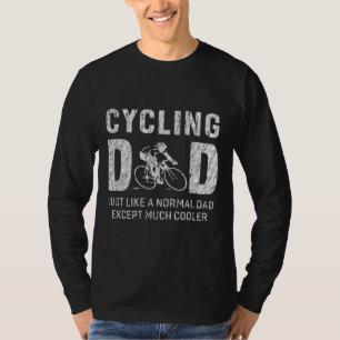 Vater-Geschenke für Vater Radfahren Coolen Vater T-Shirt