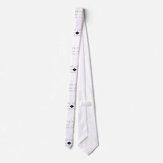 Vater-Geschenke von der Braut Krawatte (Rückseite)