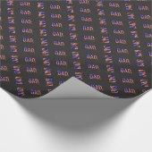 Vater Geschenkpapier (Ecke)