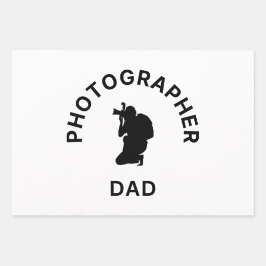 Vater Geschenkpapier Set (Vorderseite)