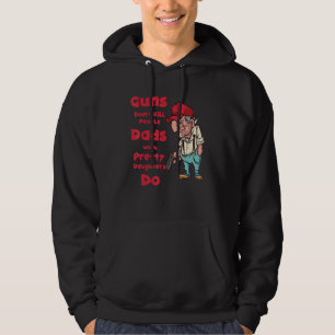 Vater-Gewehre töten Menschen nicht Vater mit Hübsc Hoodie