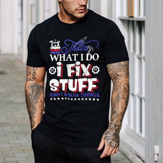 Vater Gift Shirt, Handyman Shirt, ich repariere St T-Shirt