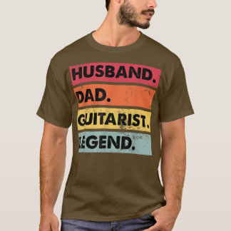 Vater Gitarrist Legend Funny Guitar Player M T-Shirt
