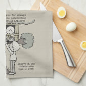 Vater glaubt an Möglichkeiten Küchentuch (Viertel Falte)