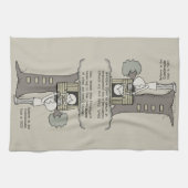 Vater glaubt an Möglichkeiten Küchentuch (Horizontal)