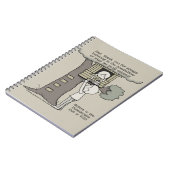 Vater glaubt an Möglichkeiten Notizblock (Linke Seite)