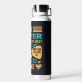 Vater glaubte an mich trinkflasche (Rückseite)