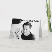 VATER, GLÜCKLICH VATER ZU SEIN KARTE (Vorderseite)