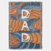 Vater - Glücklicher Tag des Vaters Decke (Vorderseite Vertikal)