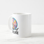 Vater-Glücksbringerrad Kaffeetasse (Vorderseite Links)