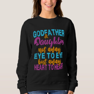 Vater Godvater nicht immer Auge zu Auge, sondern i Sweatshirt