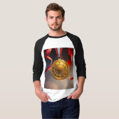 Vater Gold Medal Shirt - Champion Vatertag Gi (Vorne ganz)