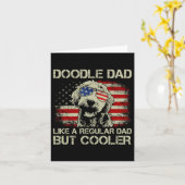 Vater Goldendoodle Regular Vater Aber Cooler Ameri Karte (Gelbe Blume)