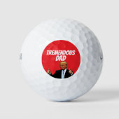 VATER GOLF BALLS DONALD TRUMP TREMENDOUS VATER GOLFBALL (Vorderseite)
