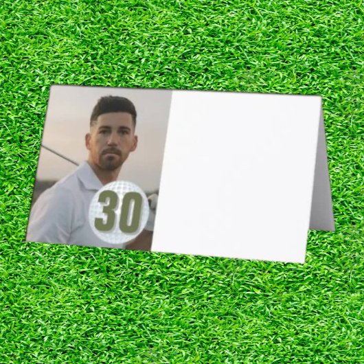 VATER Golf Party Fun Gedeckte Platzkarte