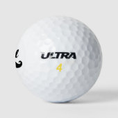 Vater-Golfbälle aus schwarzem handlebar Golfball (Logo)