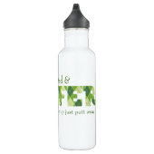 Vater Golfer-Tee-Flasche Edelstahlflasche (Rechts)